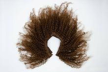 Load image into Gallery viewer, 14” Caramel Brown Single Halo Hair Extension
