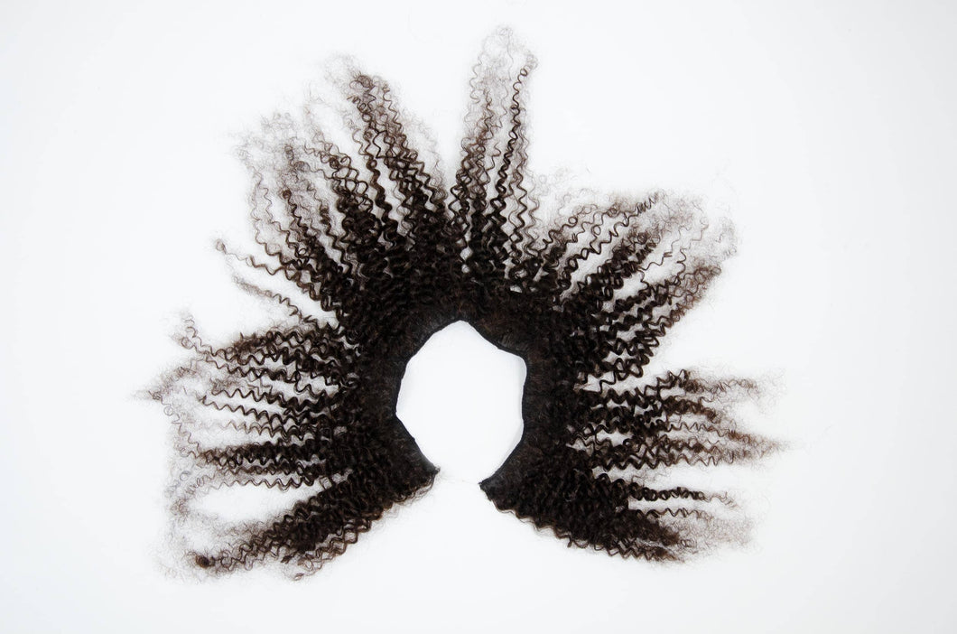 14” Natural Brown Single Halo Hair Extension